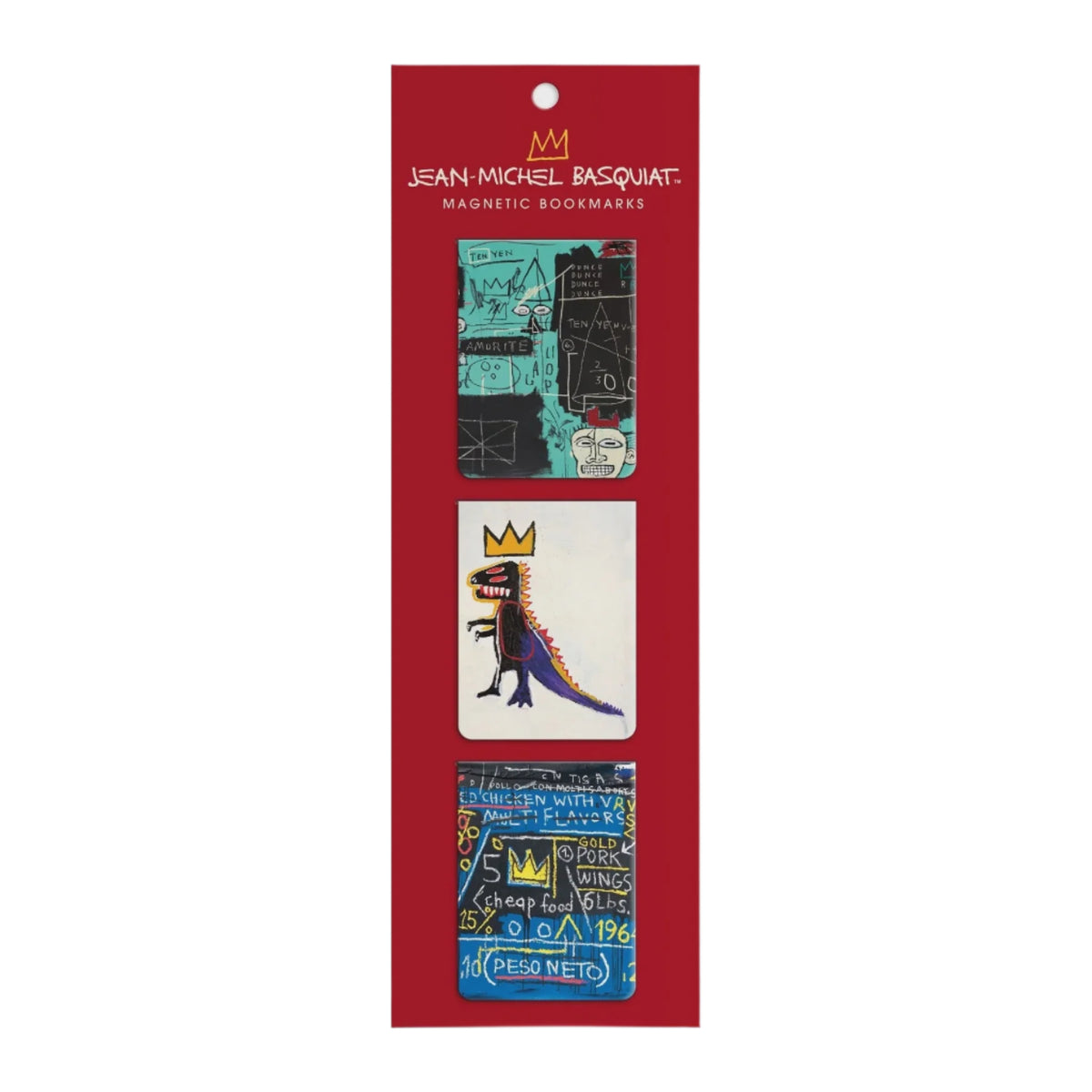 Magnetic Bookmarks - Basquiat