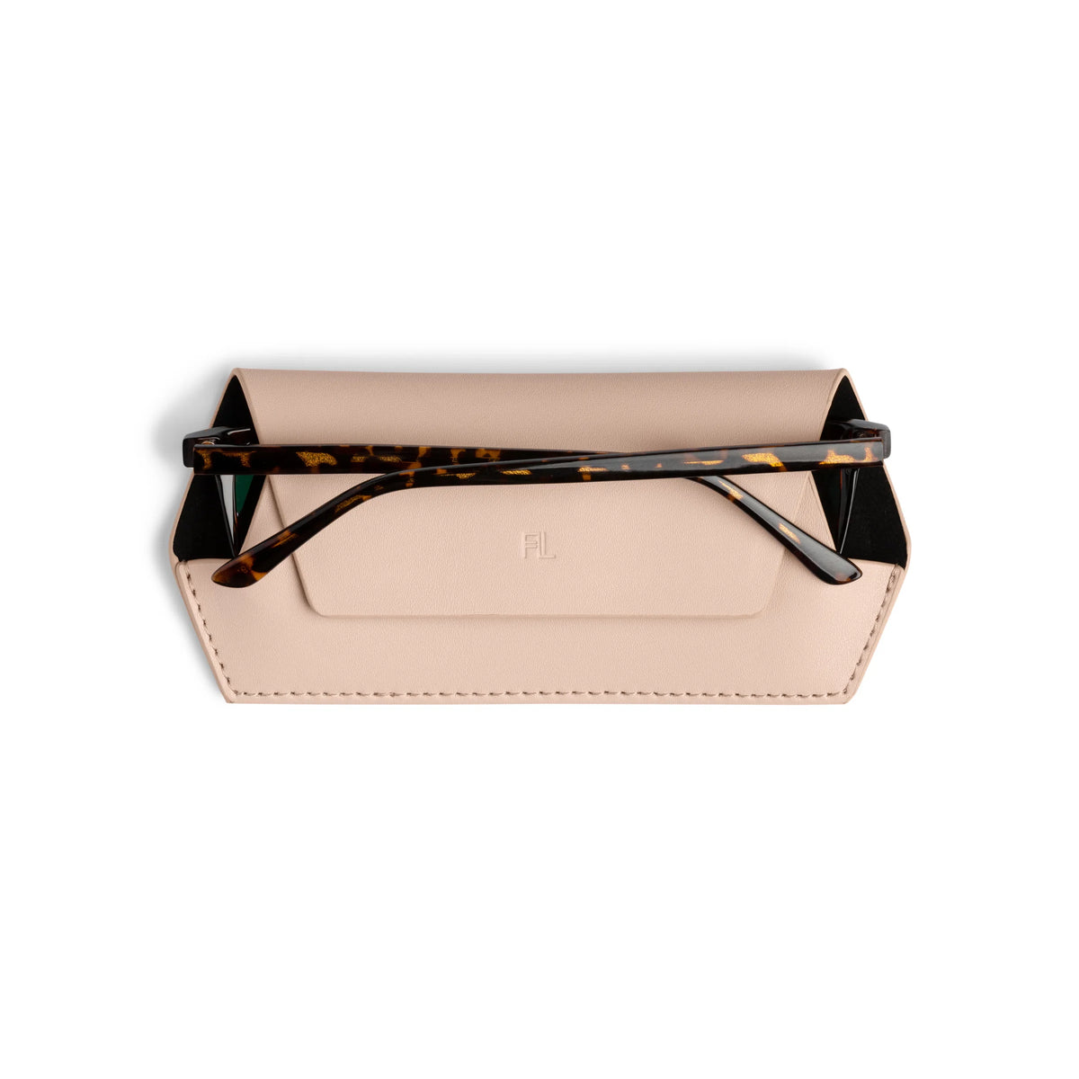 Fox and Leo Slimline Glasses Case - Blush