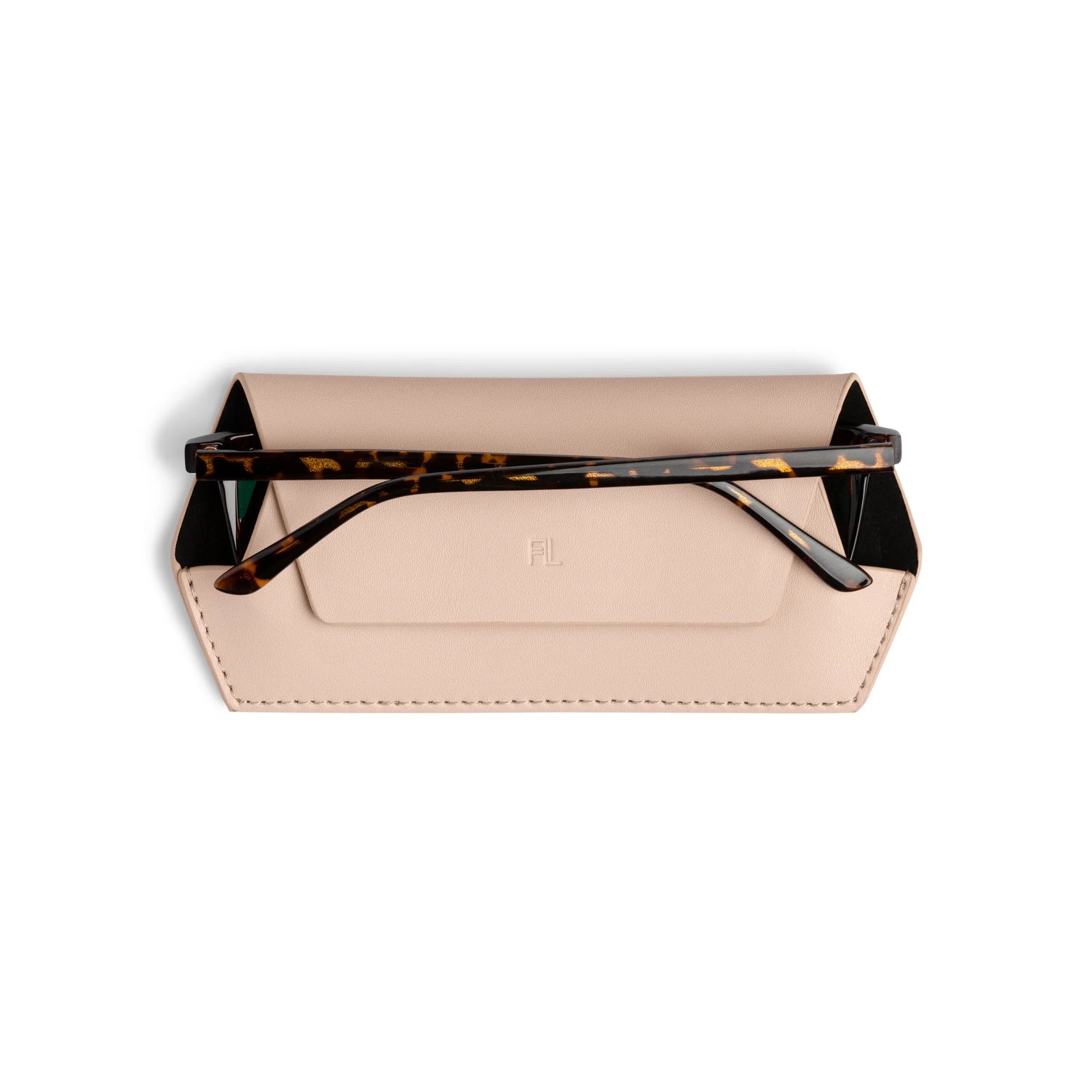 Fox and Leo Slimline Glasses Case - Blush