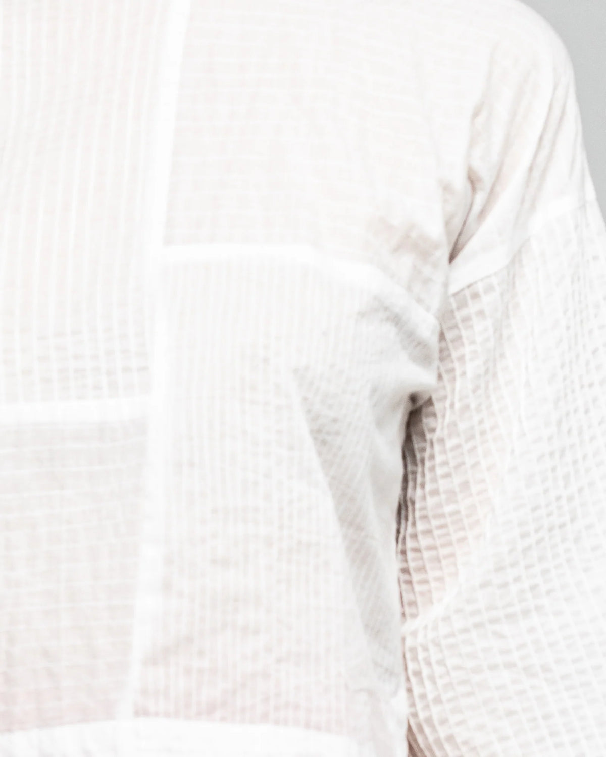 Boom Shankar Dimple Top - White