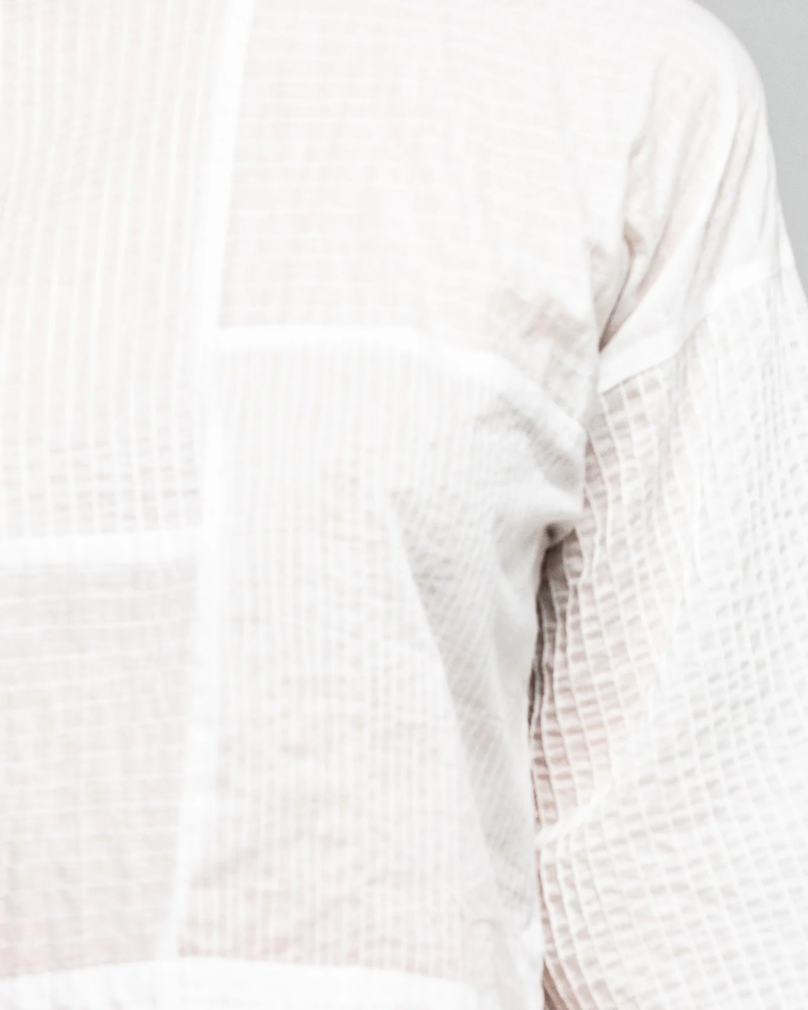 Boom Shankar Dimple Top - White