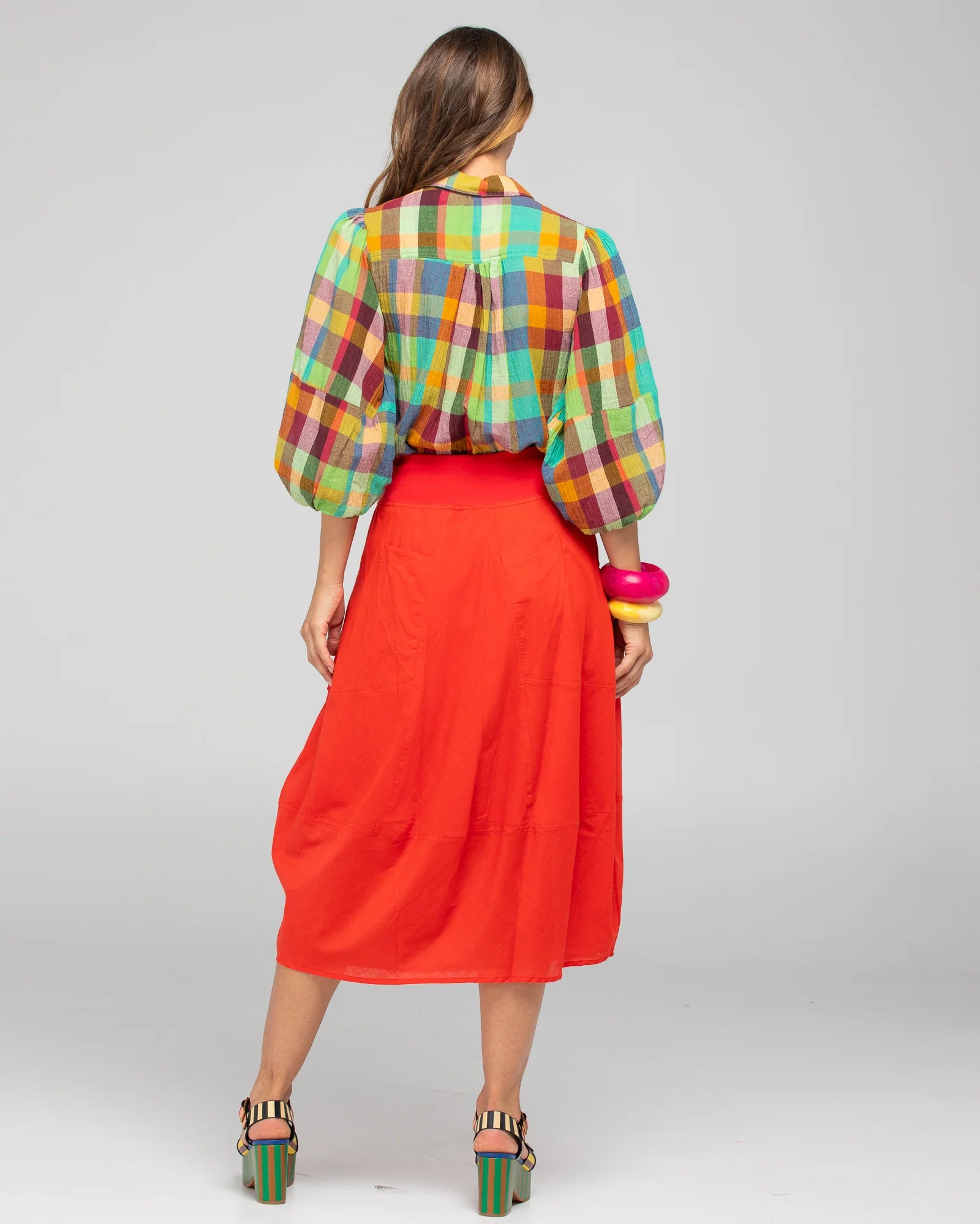 Boom Shankar Guru Skirt - Pomodorro
