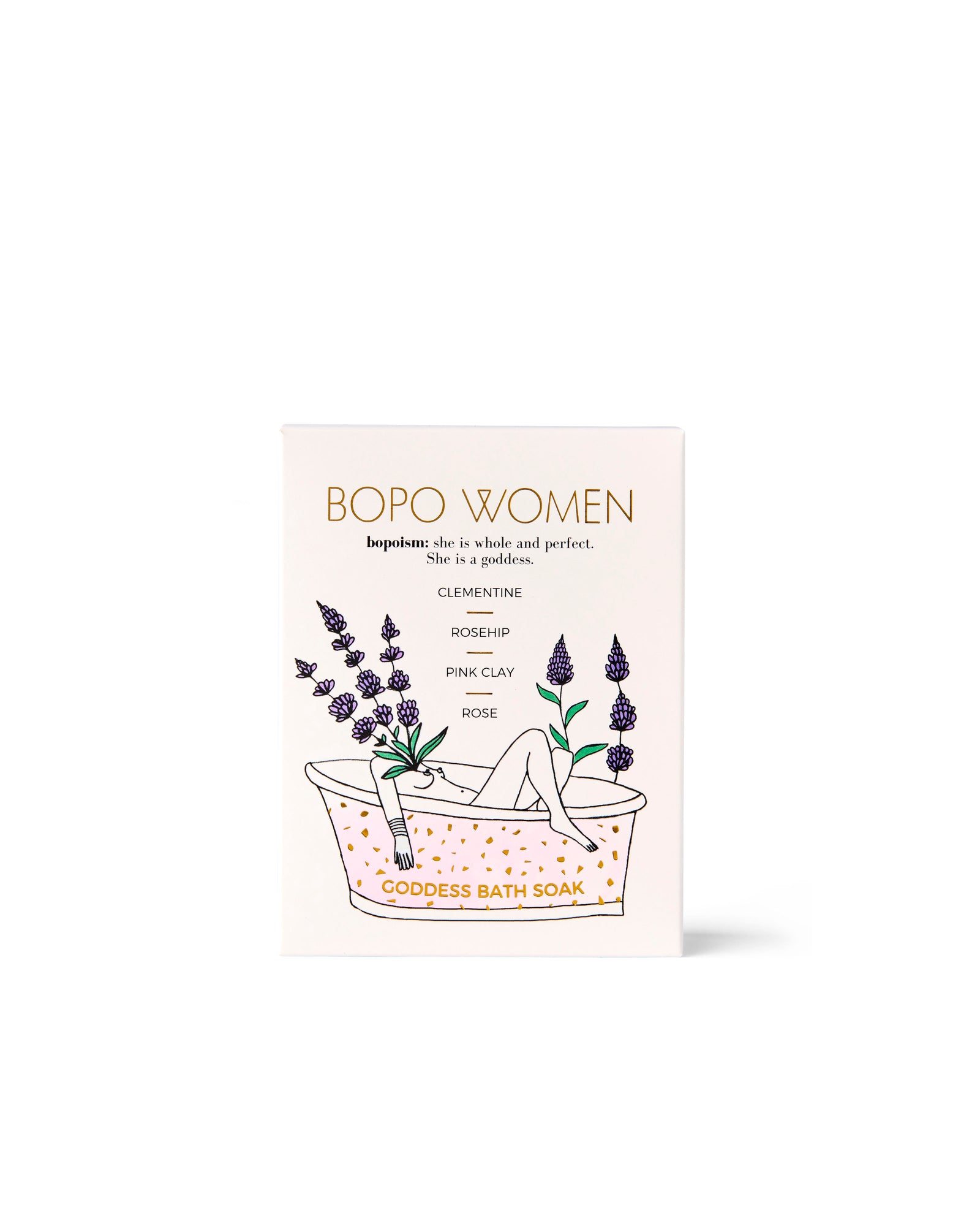 Bopo Women Bath Soak 550g - Goddess