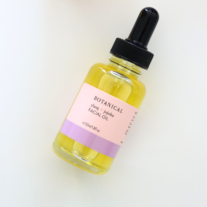 Botanical Facial Oil 50ml - Ylang Ylang & Jojoba