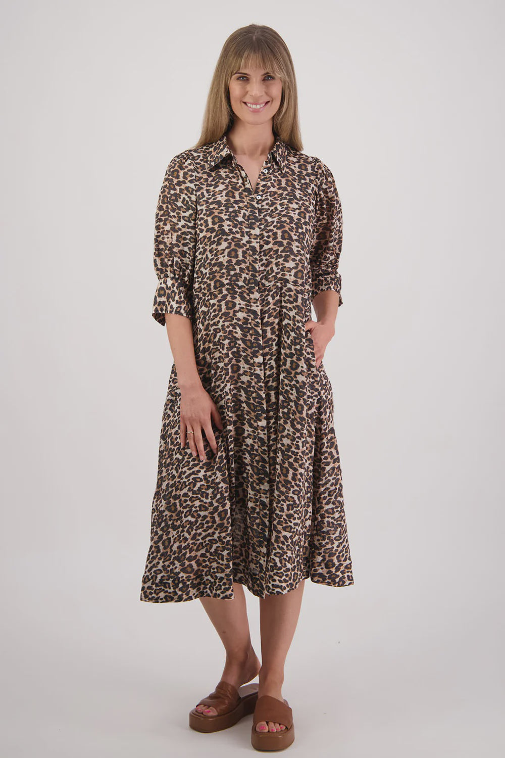 Briarwood Christine Dress - Leopard