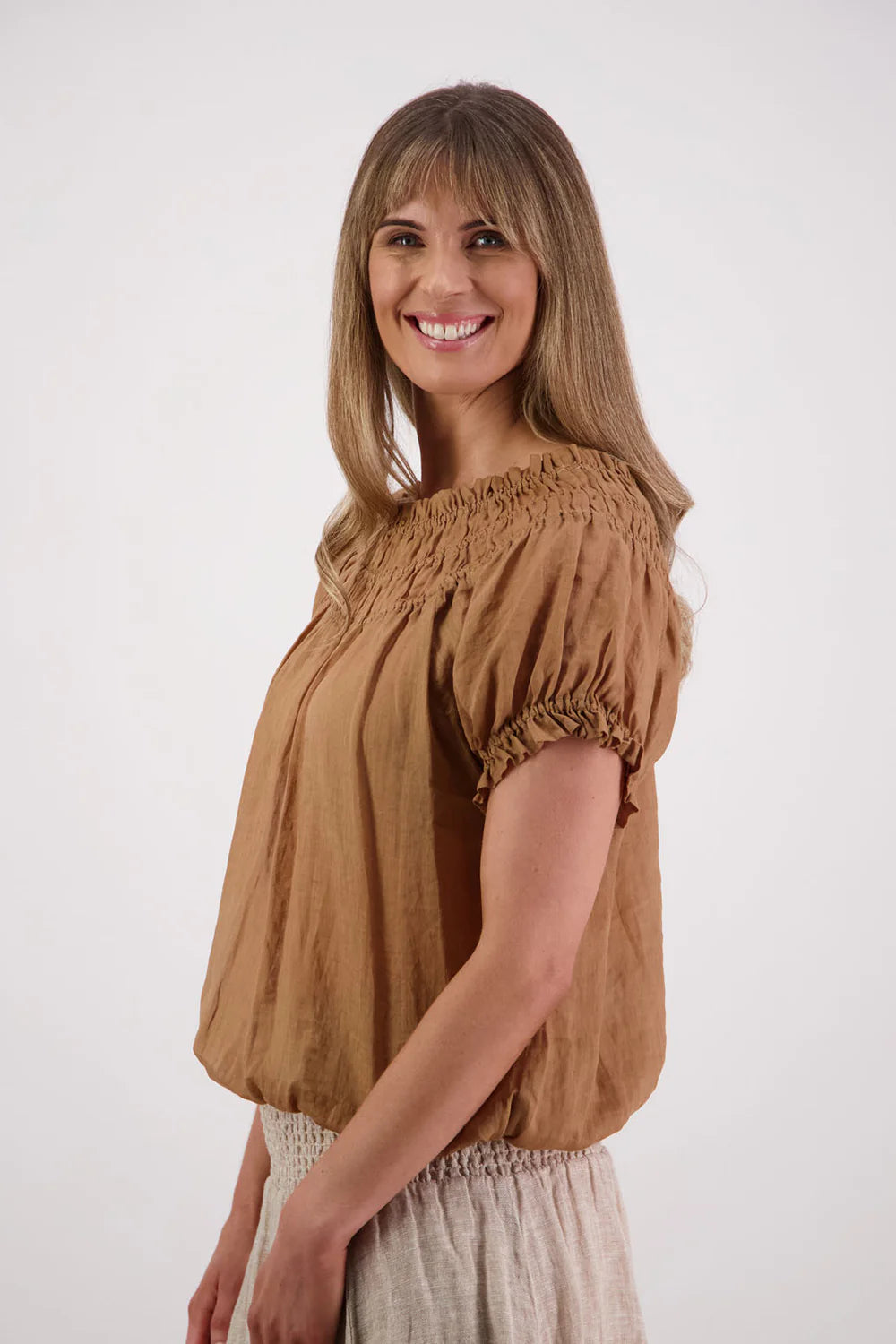 Briarwood Sal Top - Tan