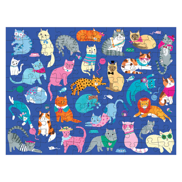 Cats & Dogs Double-Sided Puzzle 100pc