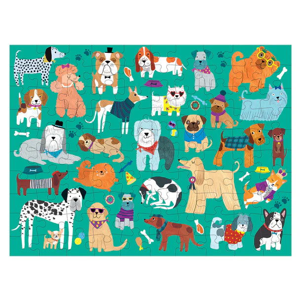 Cats & Dogs Double-Sided Puzzle 100pc
