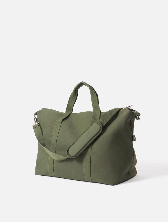 Citta Canvas Weekender Bag - Olive