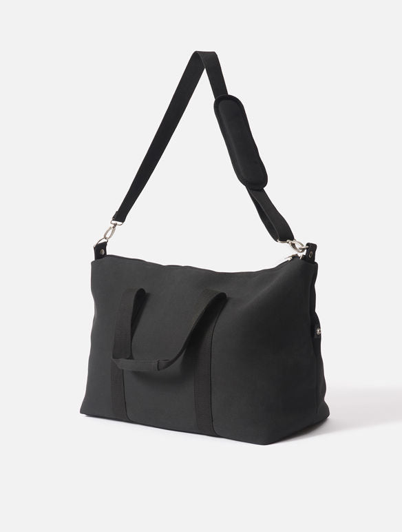Citta Canvas Weekender Bag - Black