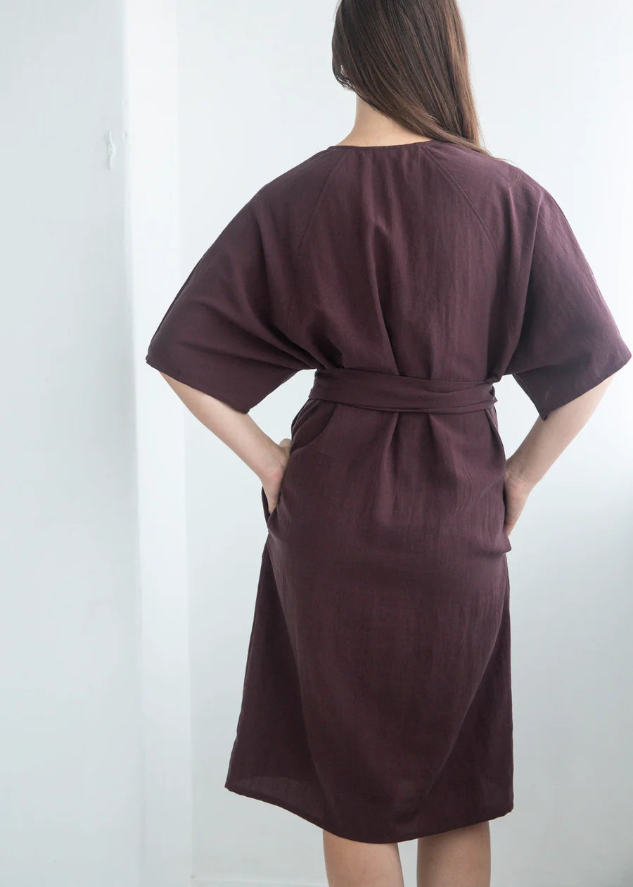 Dalston Josie Dress - Raisin