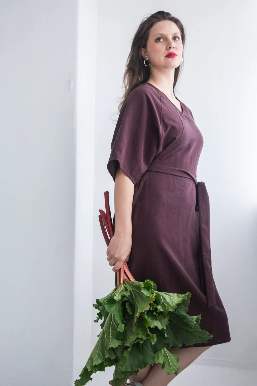 Dalston Josie Dress - Raisin
