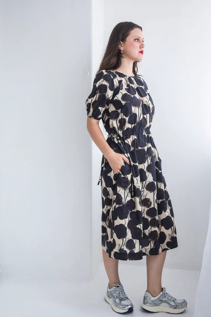 Dalston Felicity Dress - Tulip Print