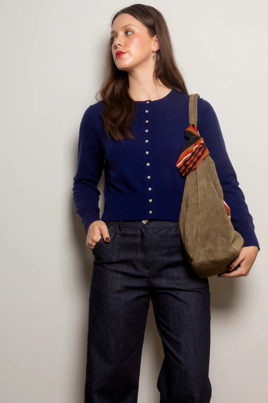 Dalston Ava Cardigan - Lapis
