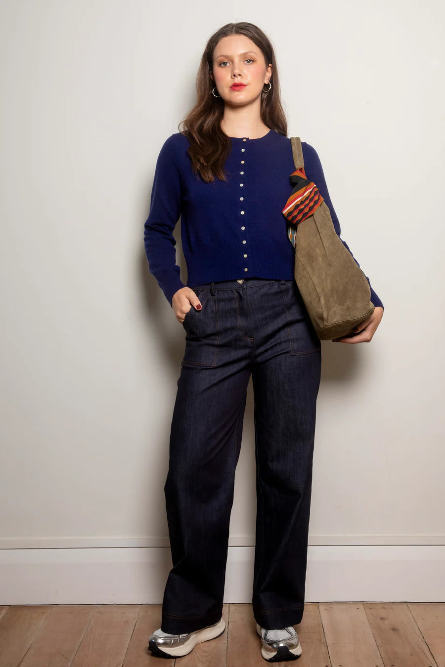 Dalston Ava Cardigan - Lapis