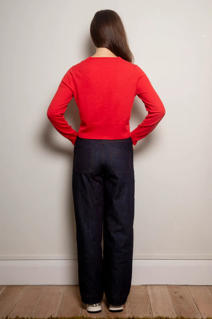 Dalston Ava Cardigan - Sunset