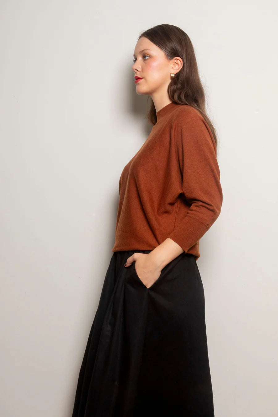Dalston Harper Sweater - Amber