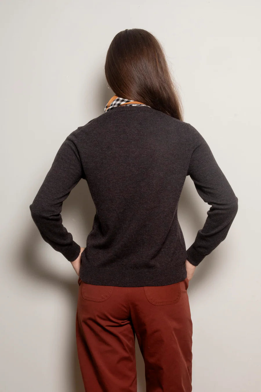 Dalston Mia Cardigan - Cocoa Marle