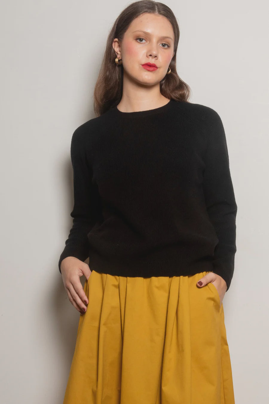 Dalston Renée Rib Sweater - Jet