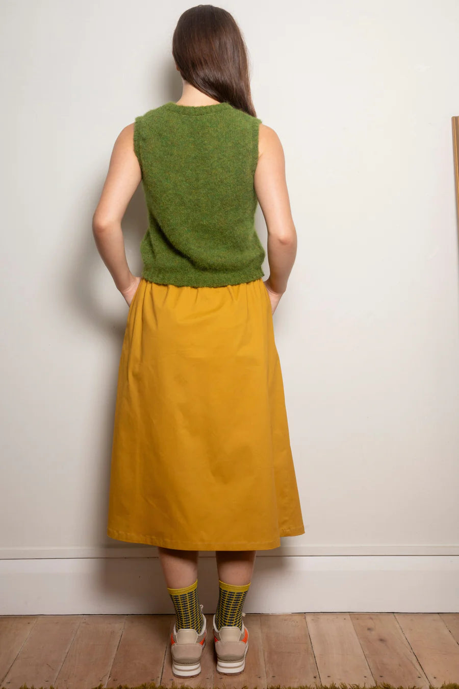 Dalston Sapphire Skirt - Saffron