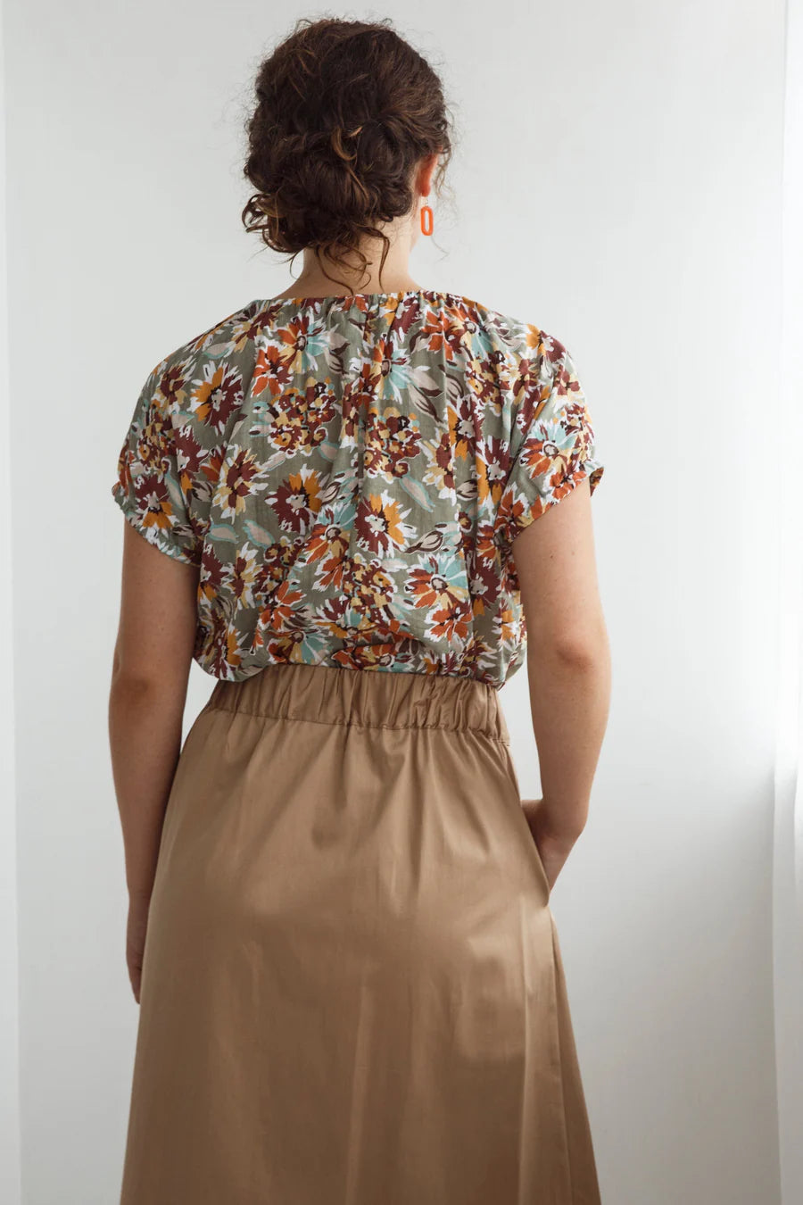 Dalston Sapphire Skirt - Sand