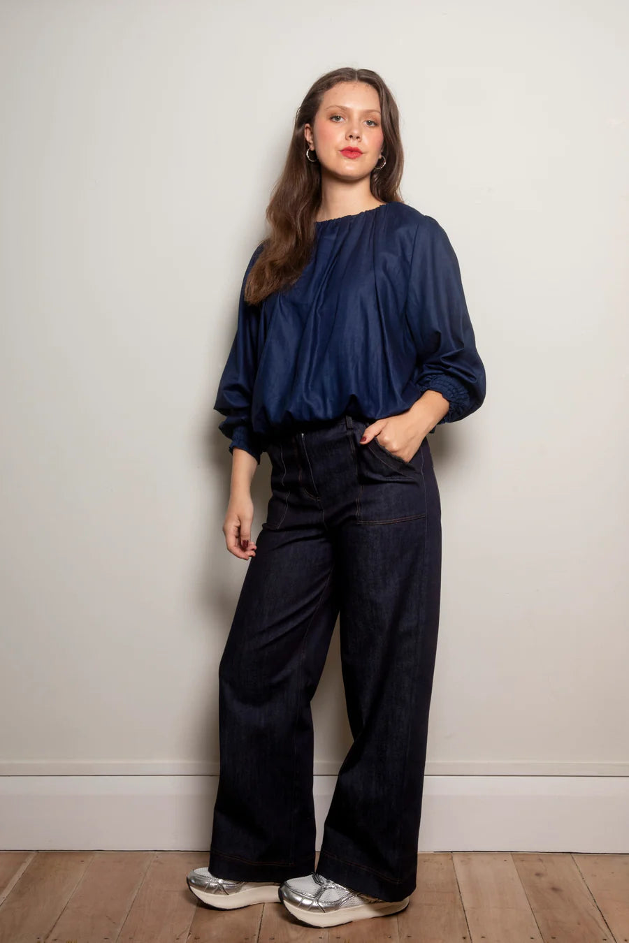Dalston Cherie Top - Marine