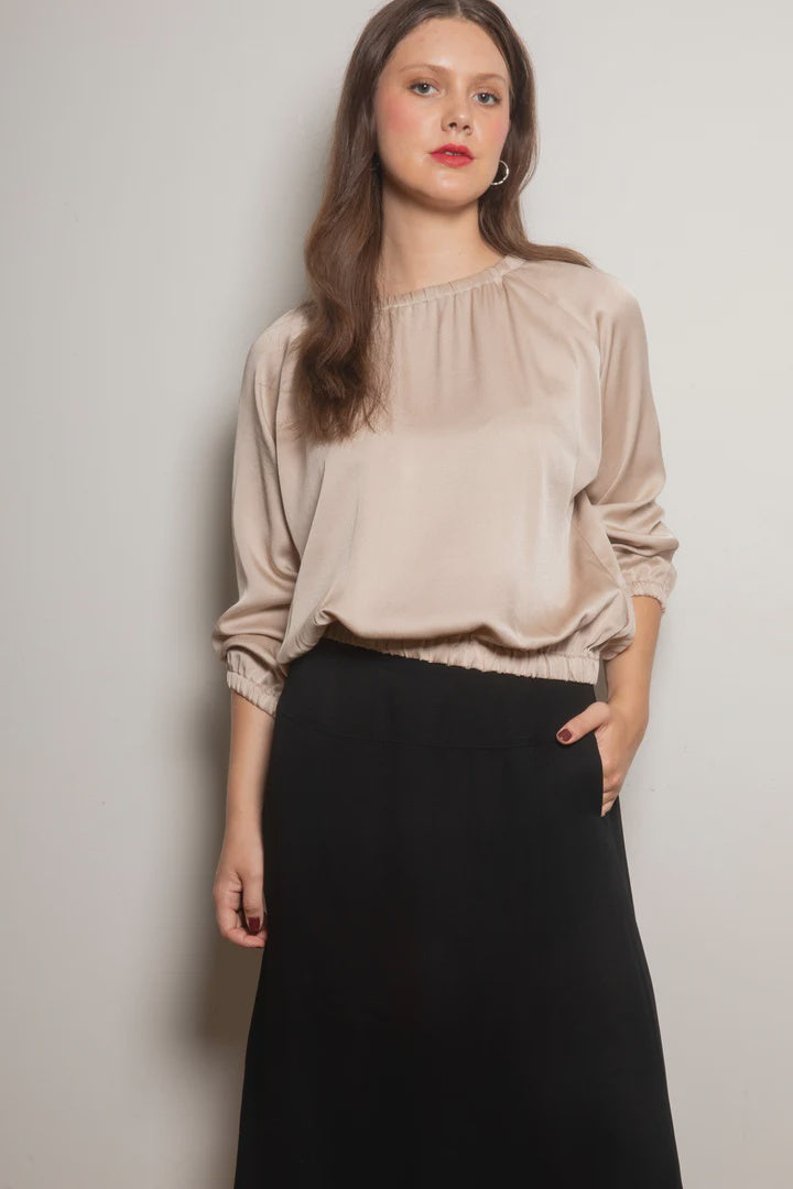 Dalston Top Chloe Top Sand