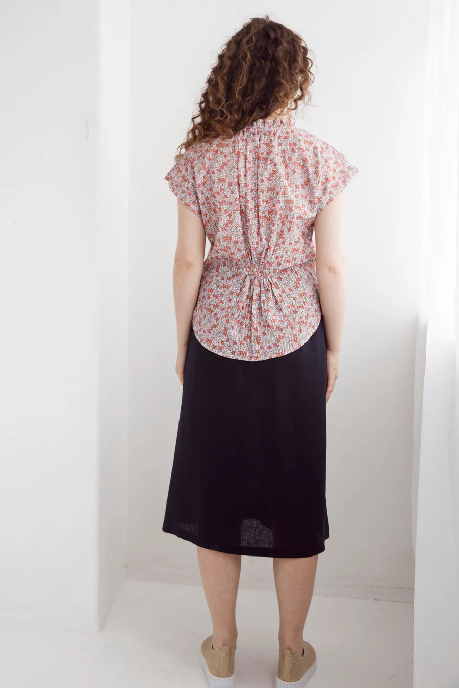 Dalston Esme Top - Floral Glitter