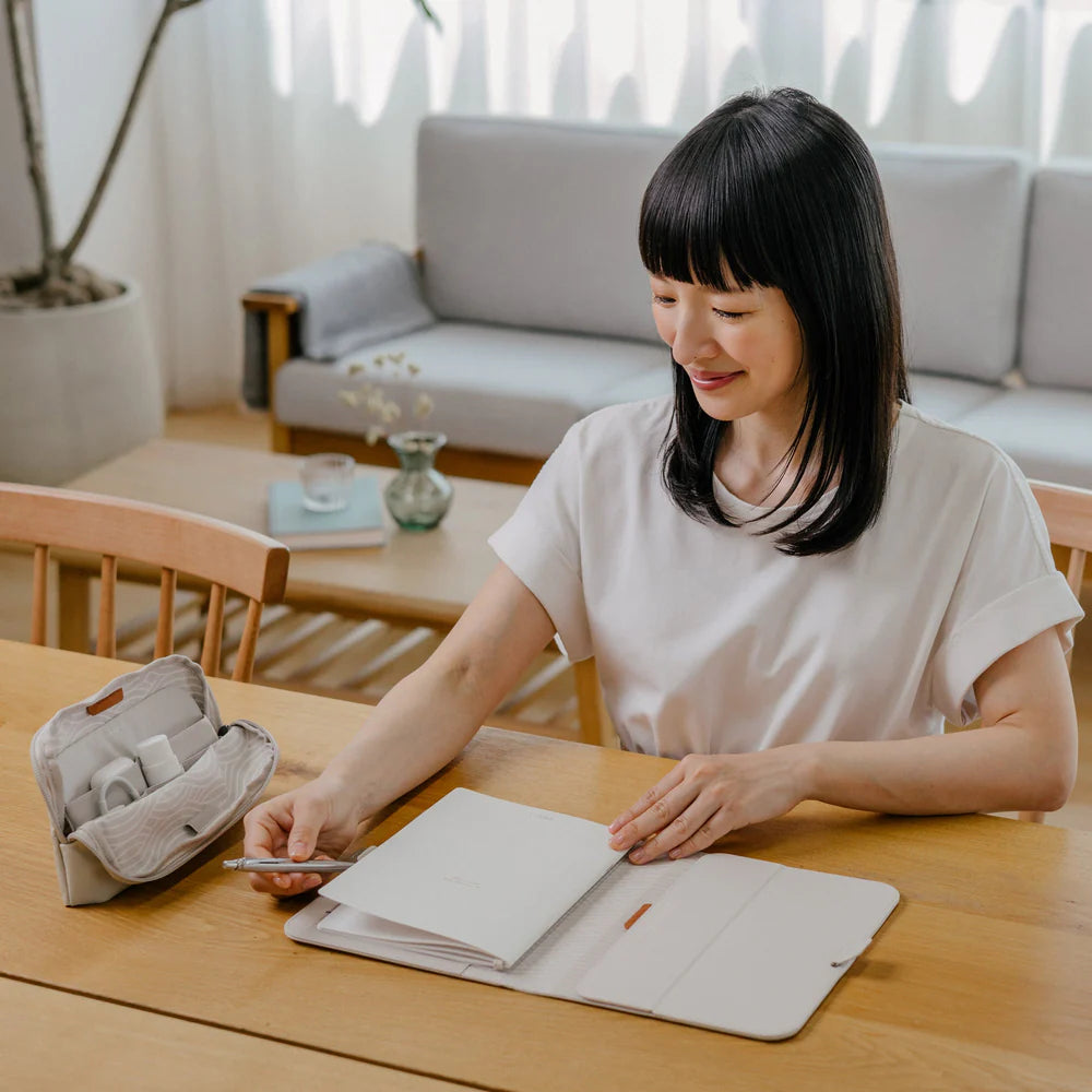 Orbitkey Konmari Desk Pouch - Stone