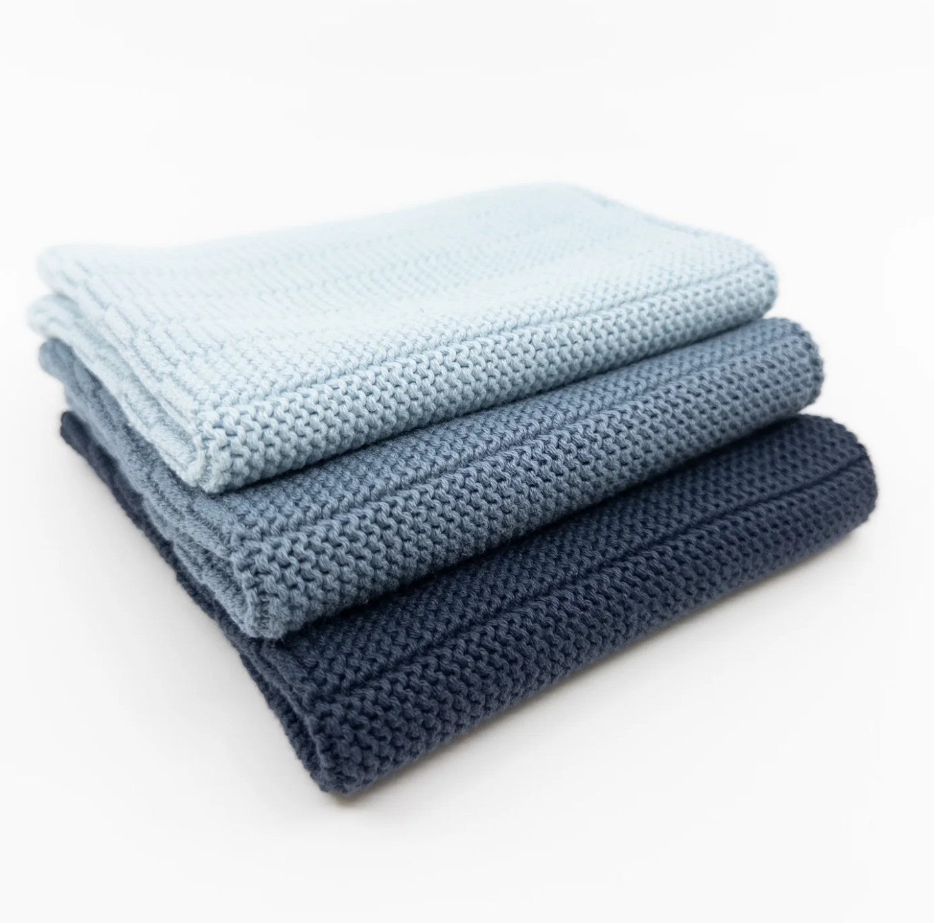 Ecovask Heavy Duty Dishcloth 3pk - Moody Blues