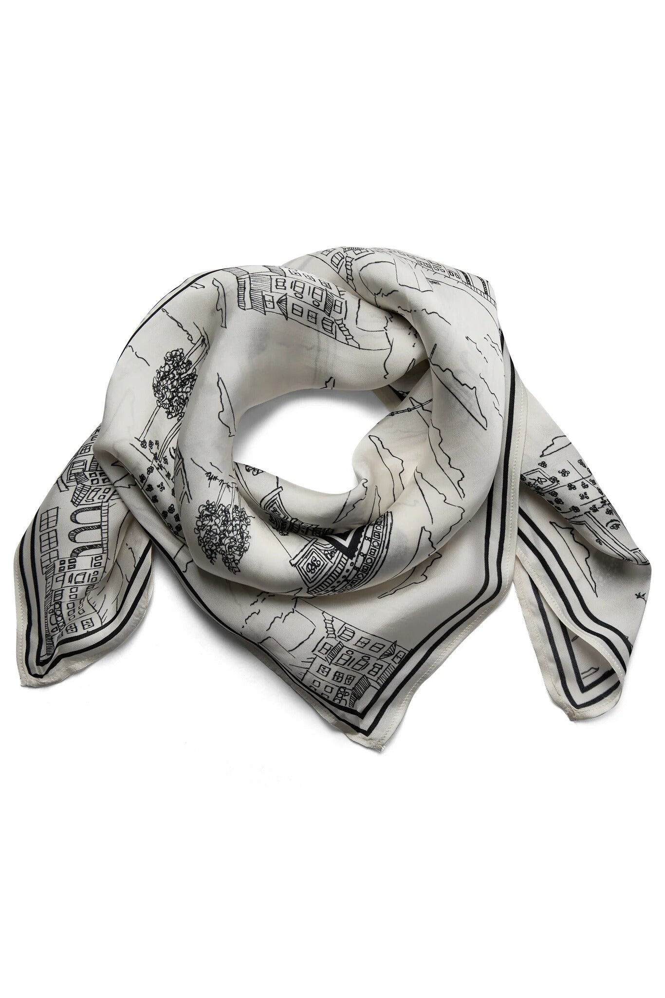Mos Mosh Tale Scarf - Black
