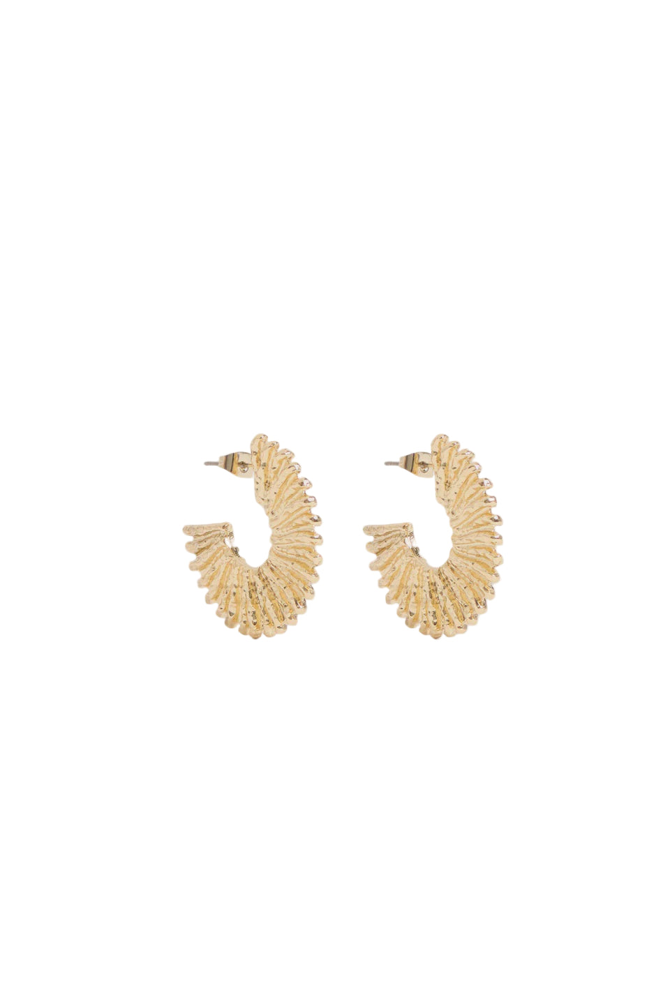 Elk Krusen Hoop Earring - Gold
