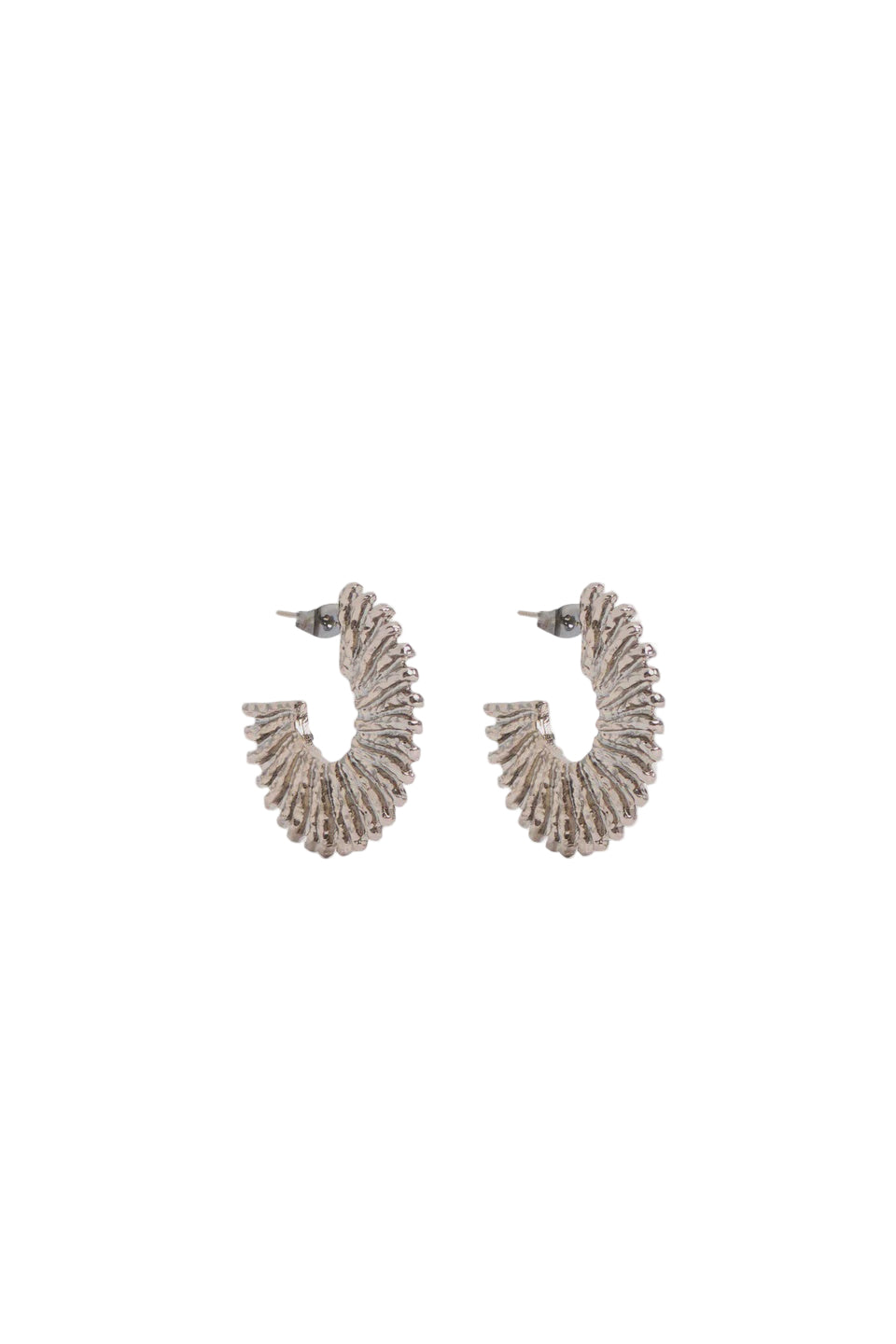 Elk Krusen Hoop Earring - Gunmetal