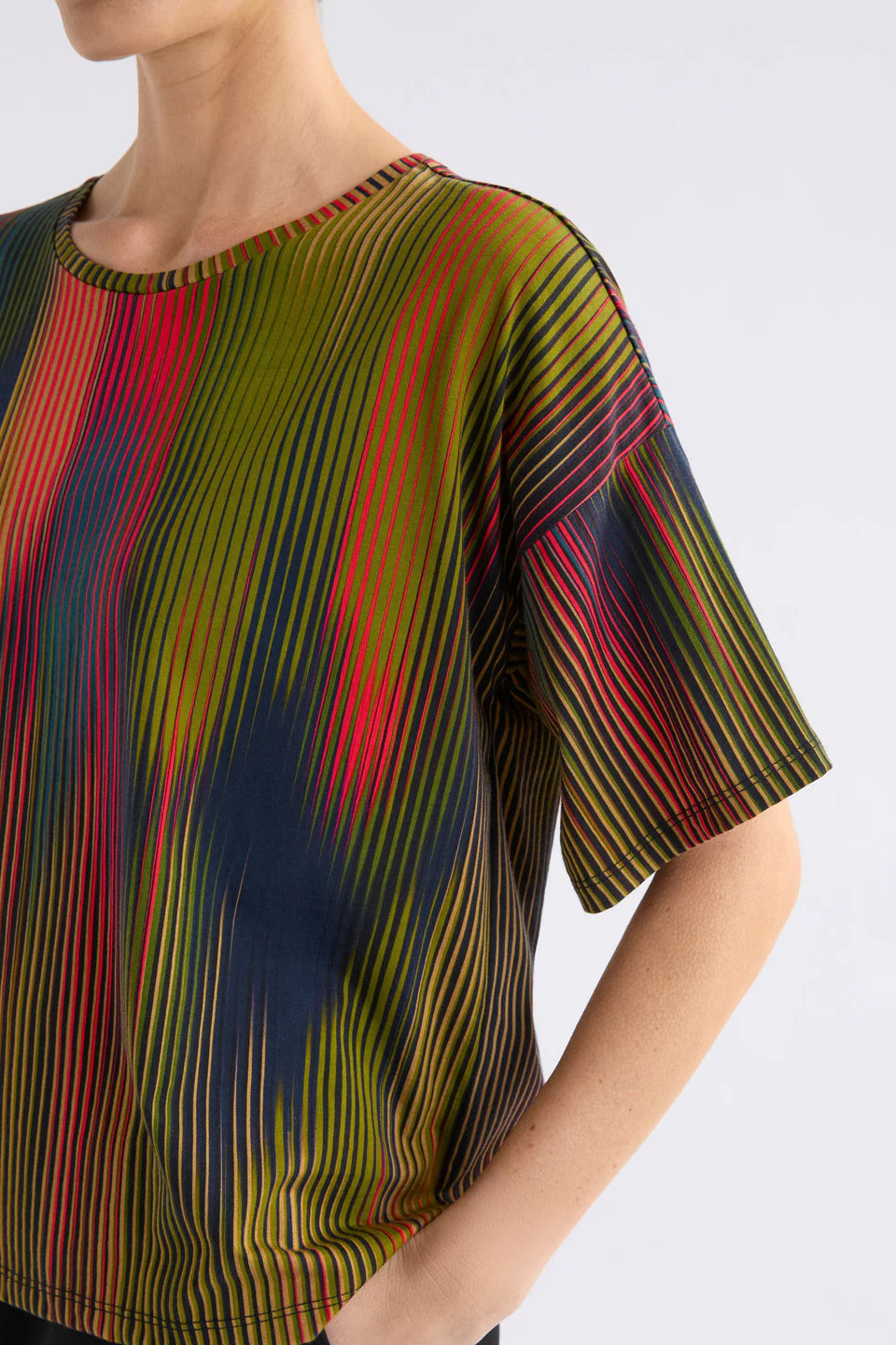 Elk Kyla Tee - Arran Stripe Print