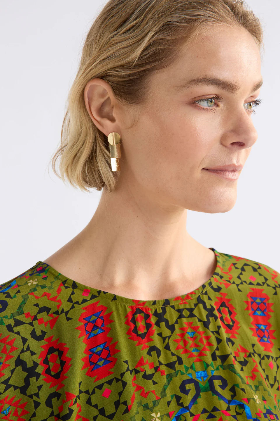 Elk Paerr Drop Earring - Gold