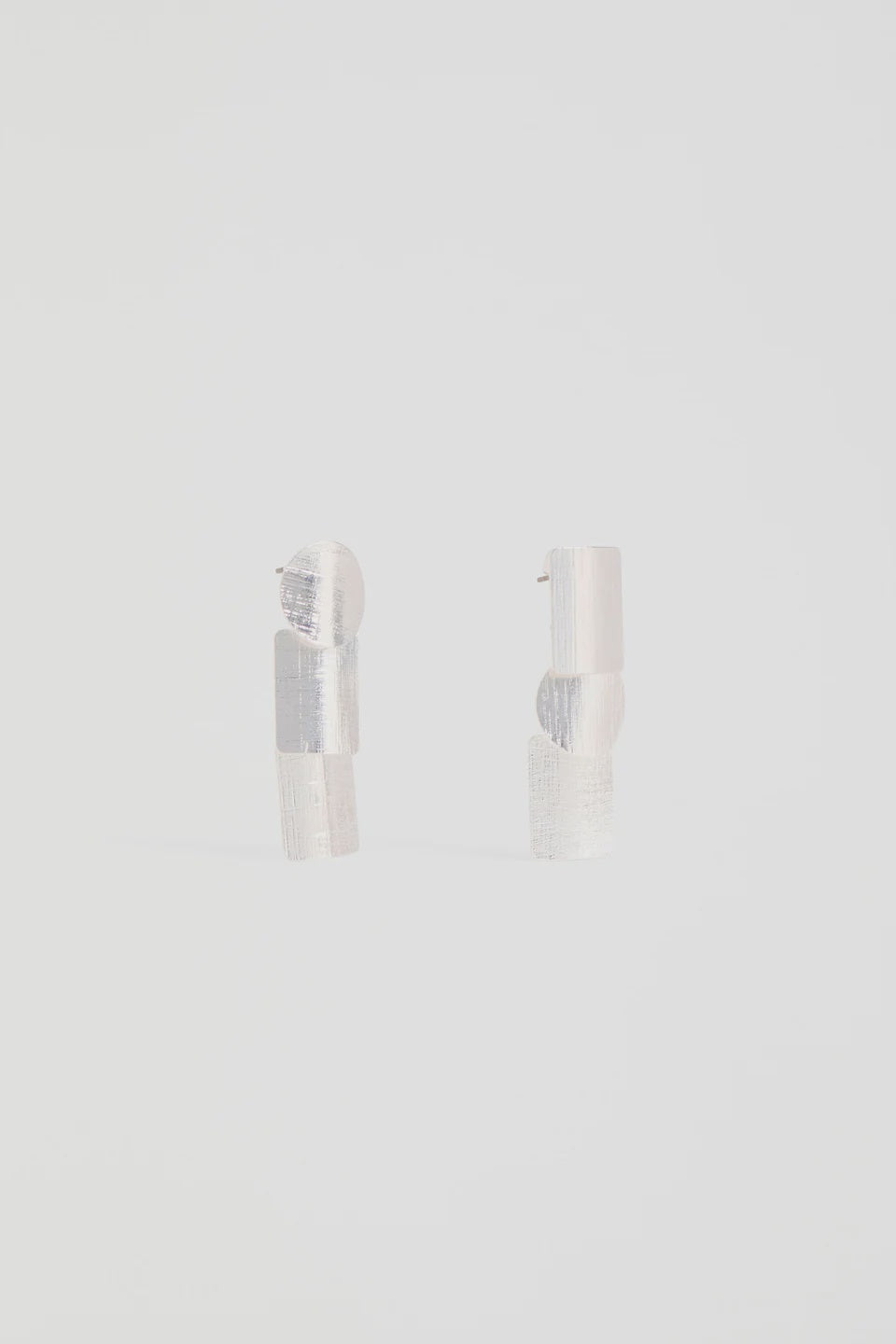 Elk Paerr Drop Earring - Silver