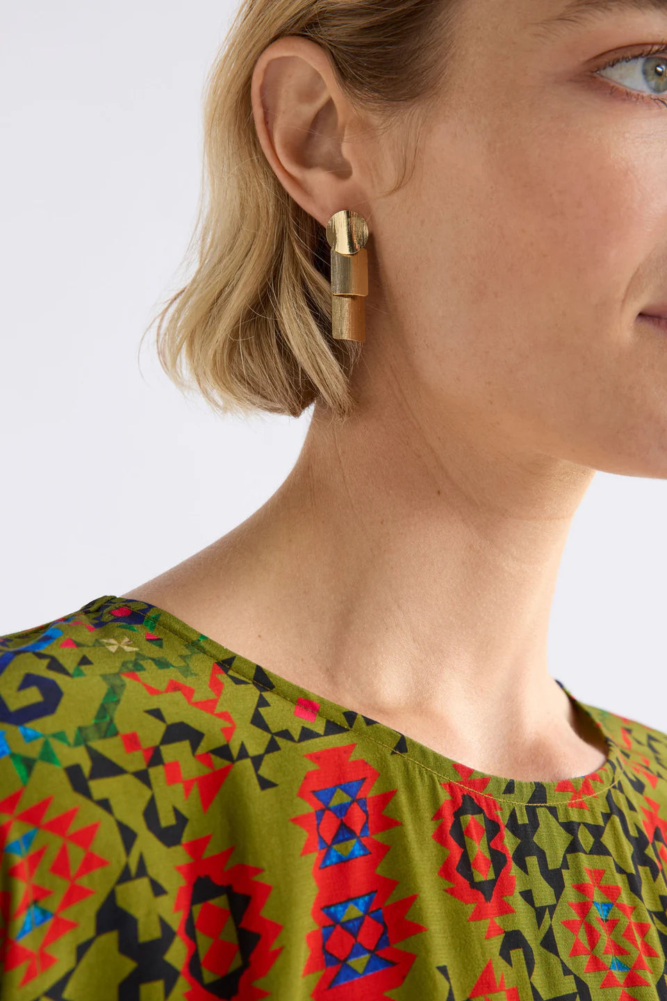 Elk Paerr Drop Earring - Gold