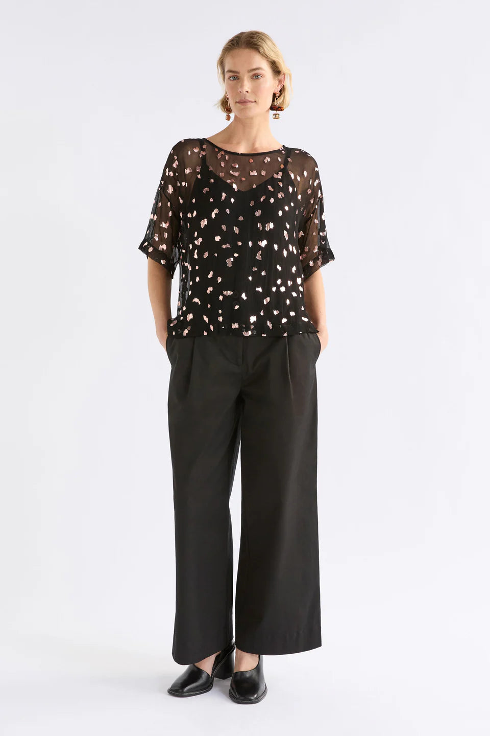 Elk Artii Top - Interstellar Foil Print