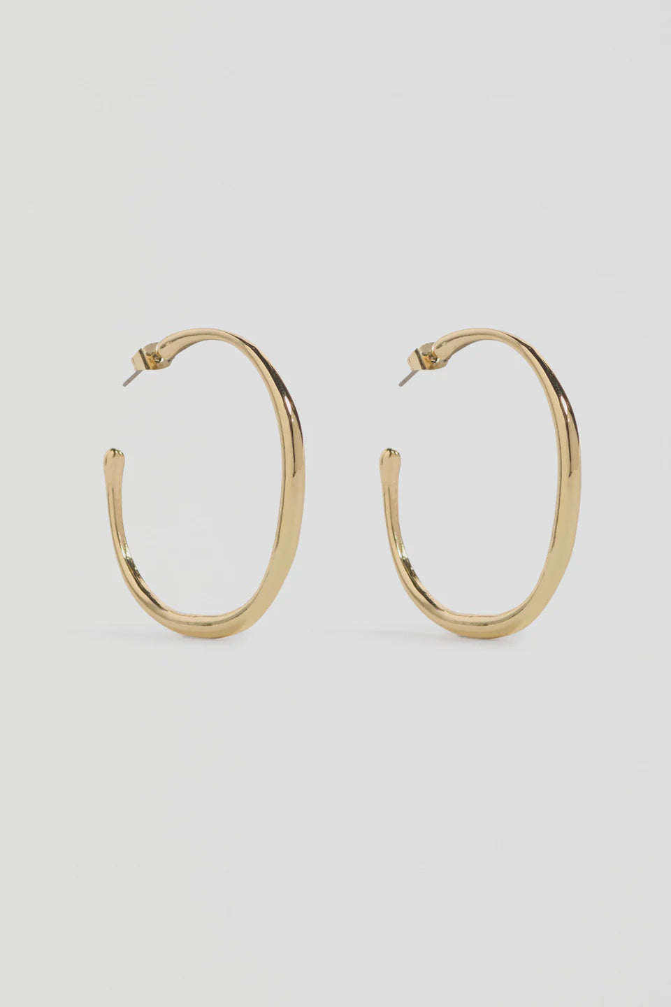 Elk Niska Hoop Earring - Gold