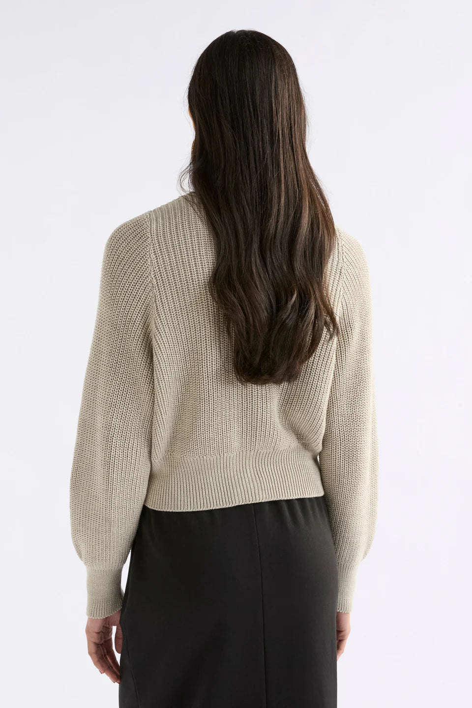 Elk Saari Cardigan - Ecru