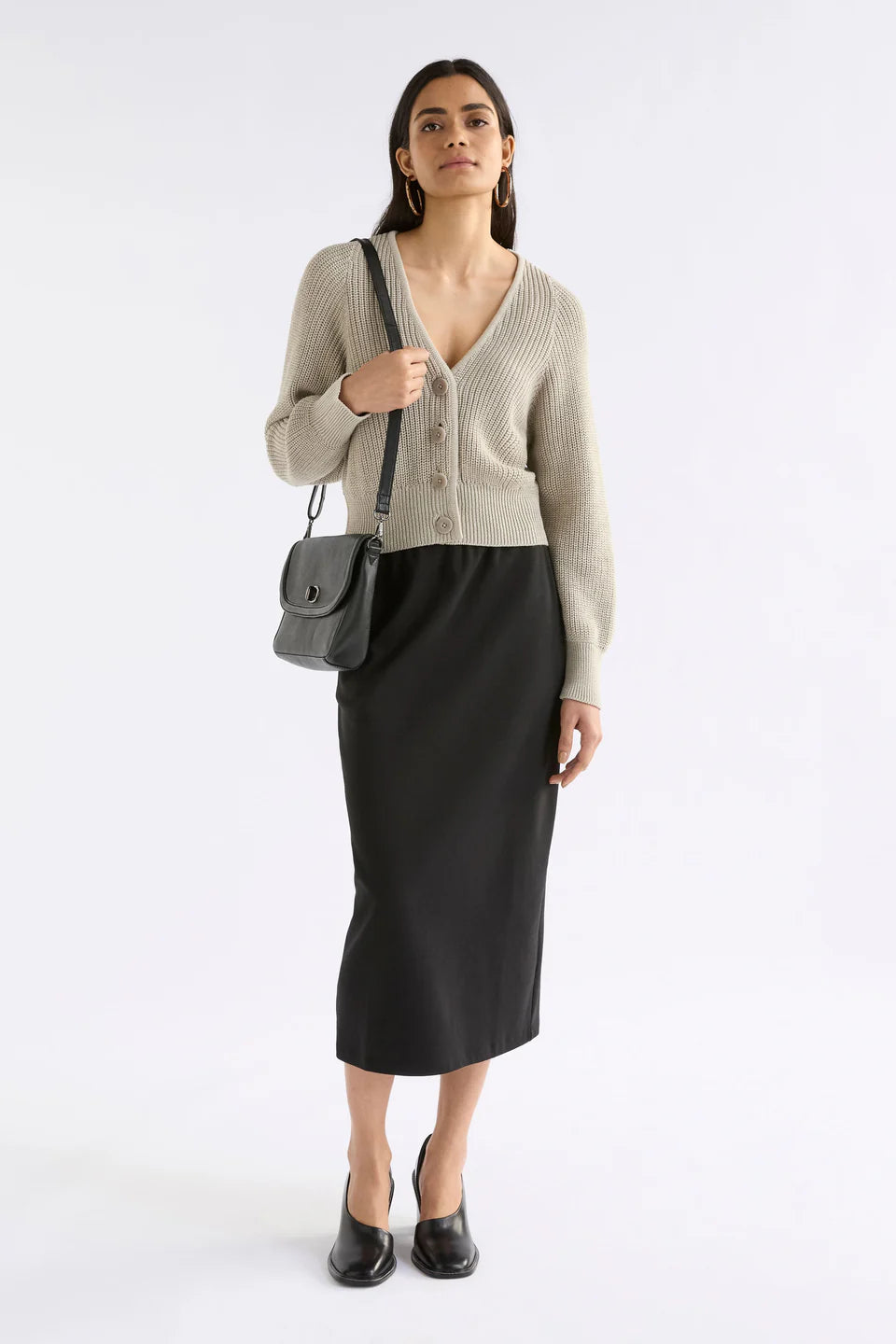 Elk Saari Cardigan - Ecru