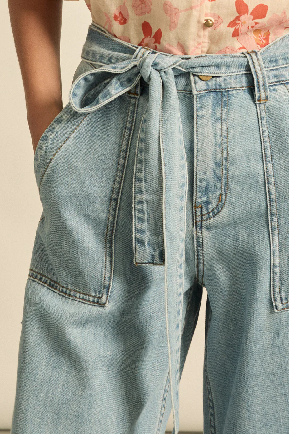 Zoe Kratzmann Embark Jean - Light Washed Denim