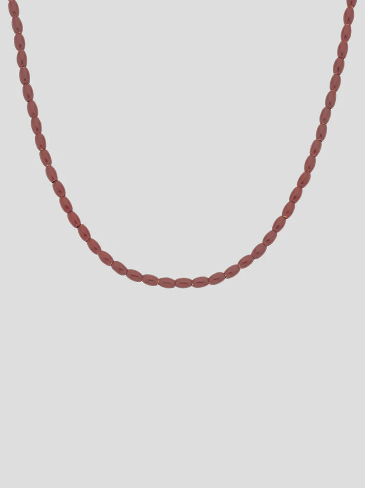 Sophie Enamel Bead Necklace - Bramble
