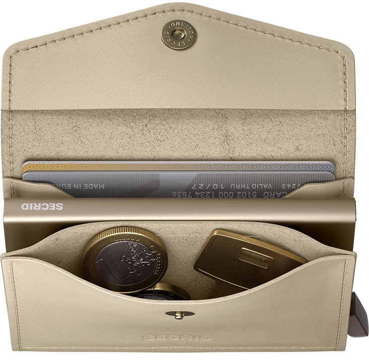 Secrid Envelope Wallet - Original Latte