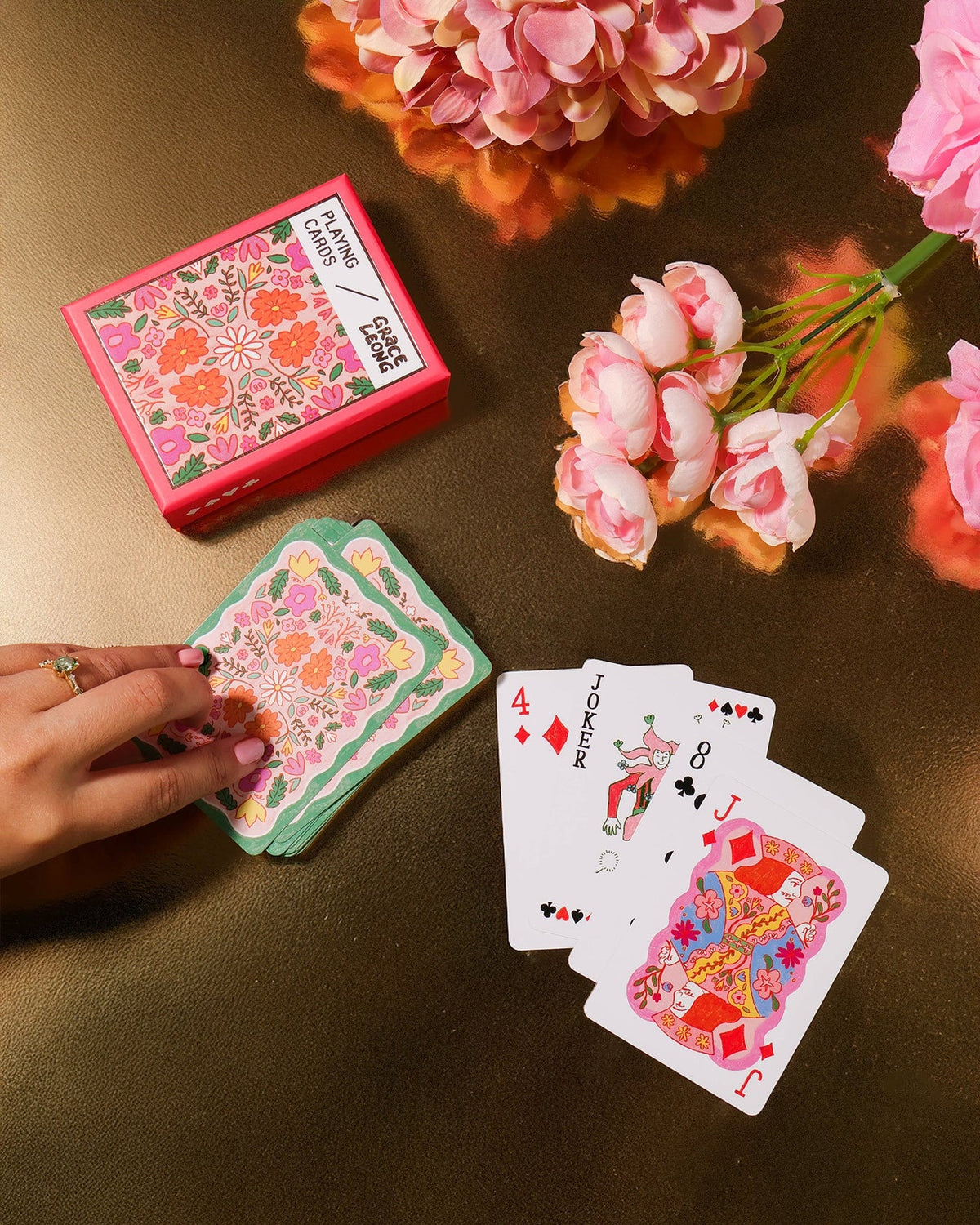 Playing Cards - Flower Plus