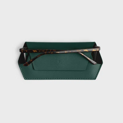 Fox and Leo Slimline Glasses Case - Forest