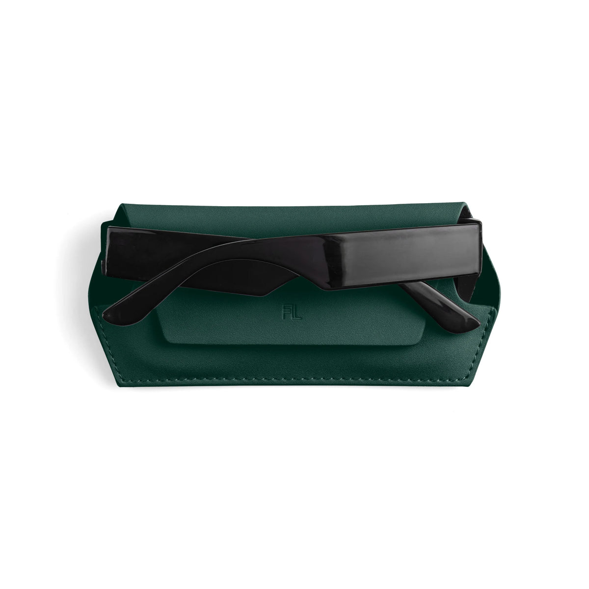 Fox and Leo Slimline Glasses Case - Forest