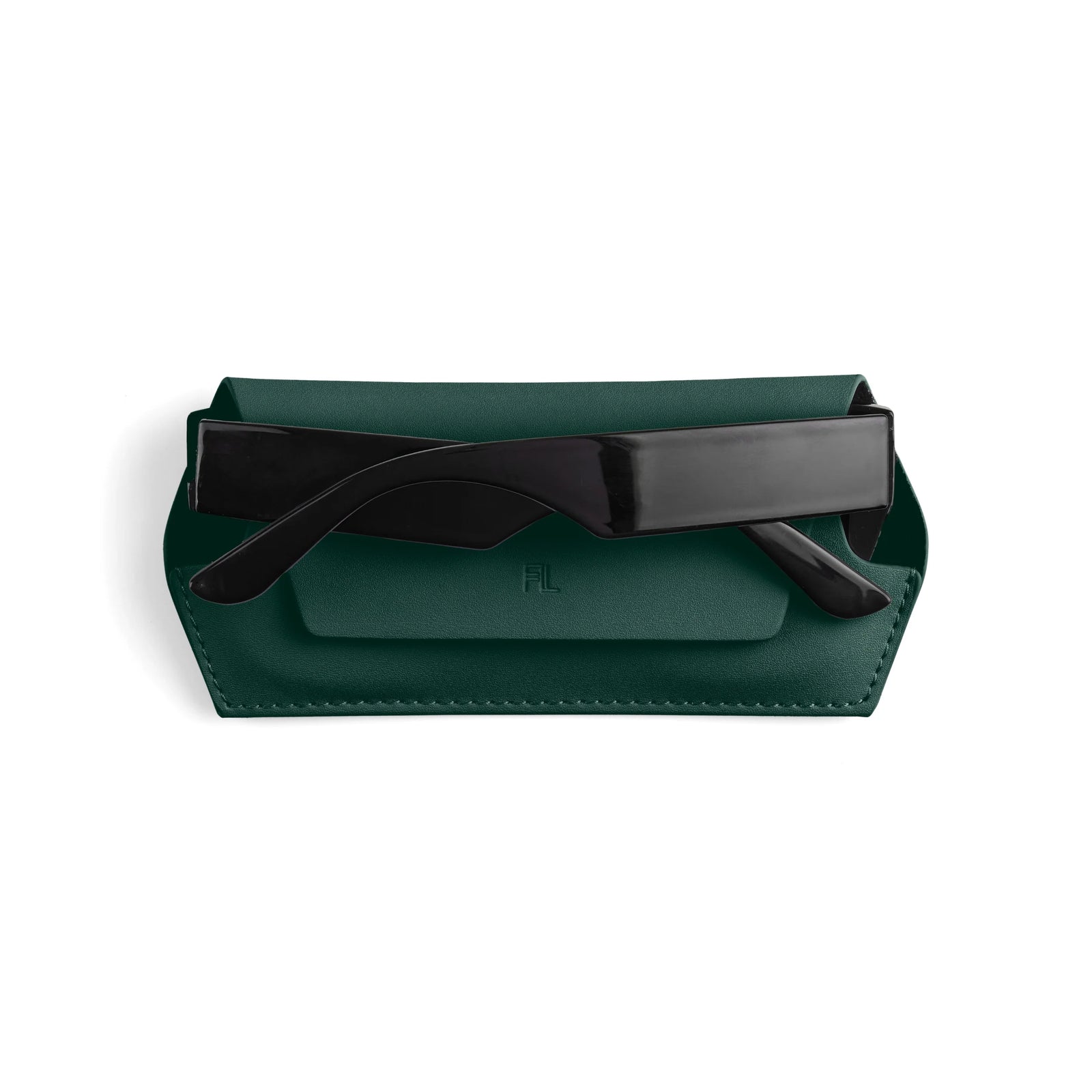 Fox and Leo Slimline Glasses Case - Forest