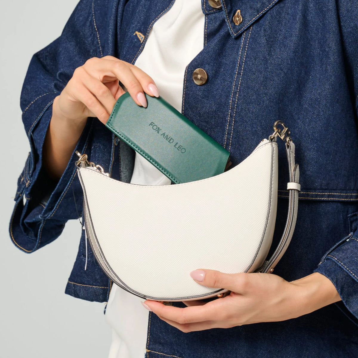 Fox and Leo Slimline Glasses Case - Forest