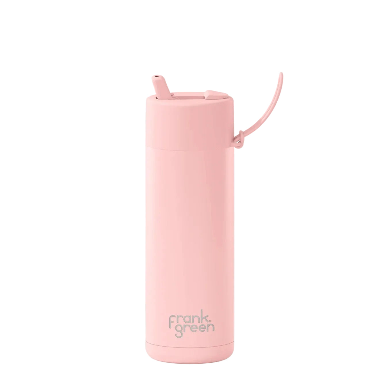Frank Green Flipstraw Reusable Bottle 20oz/595ml - Blushed